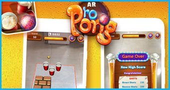 AR - BEER PONG AR-Ping Pong Game Development