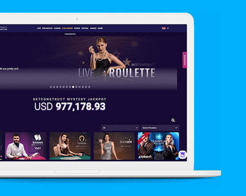 Betconstruct Live Casino Games