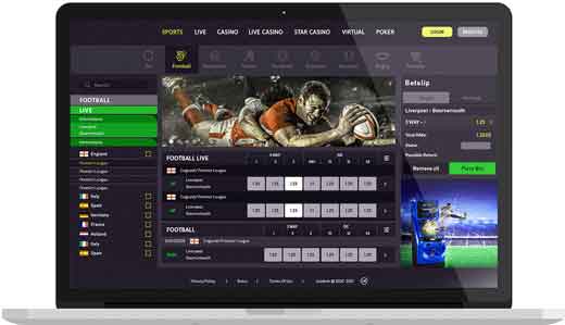 Sports betting software