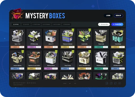 Mystery Box Game