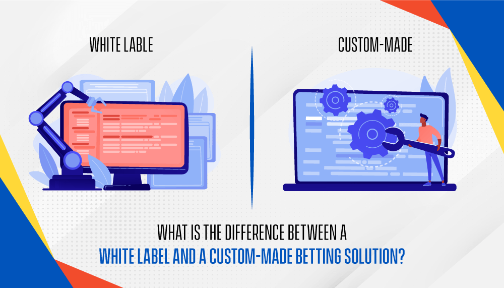 difference between a white label and a custom-made betting solution