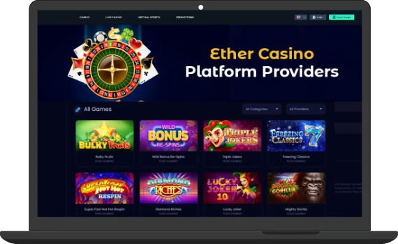 Ether Casino Platform Providers