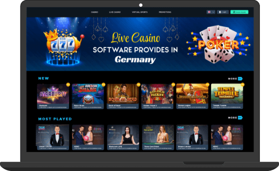 Live Casino Software Providers in Germany