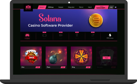 Solana Casino Software Providers