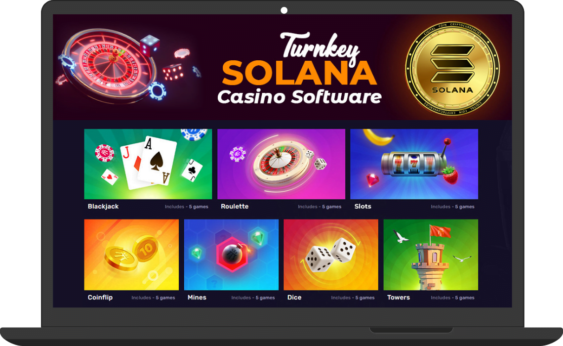 Turnkey Solana Casino Software