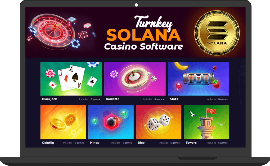 Turnkey Solana Casino Software