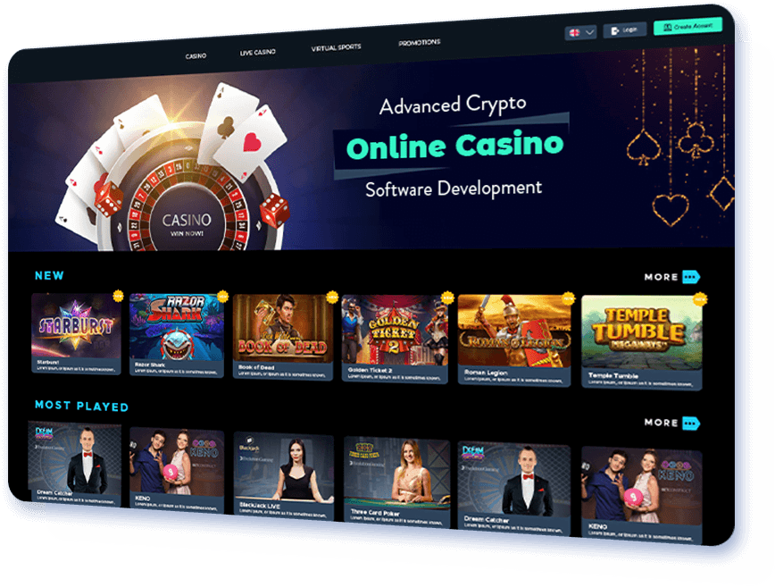 Software de casino avanzado