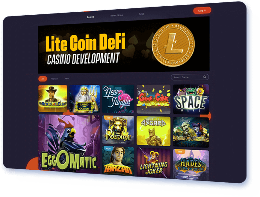 Lite Coin DeFi casino development