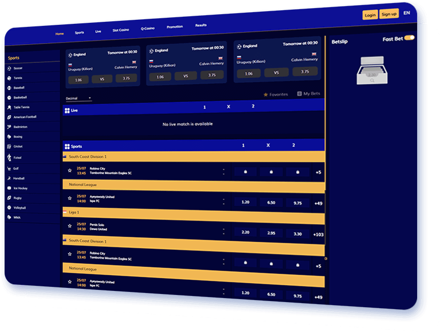 Crypto sports betting software development