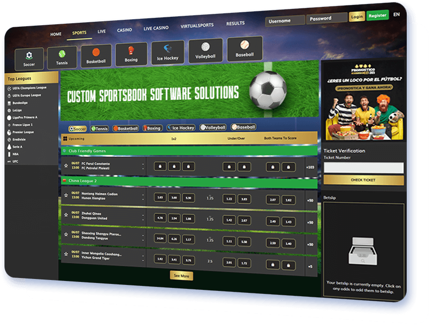 Crypto sportsbook software development