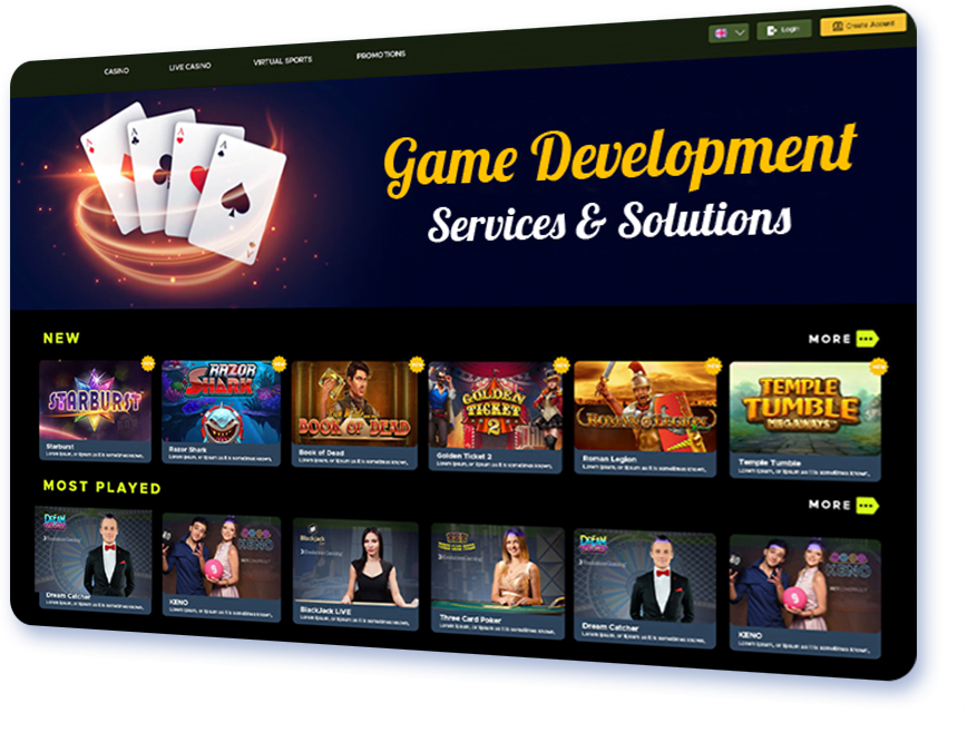 Game Development Services & Solutions