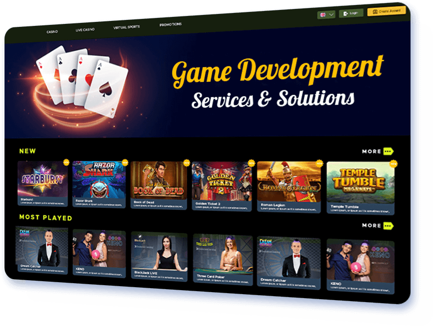 Game Development Services & Solutions