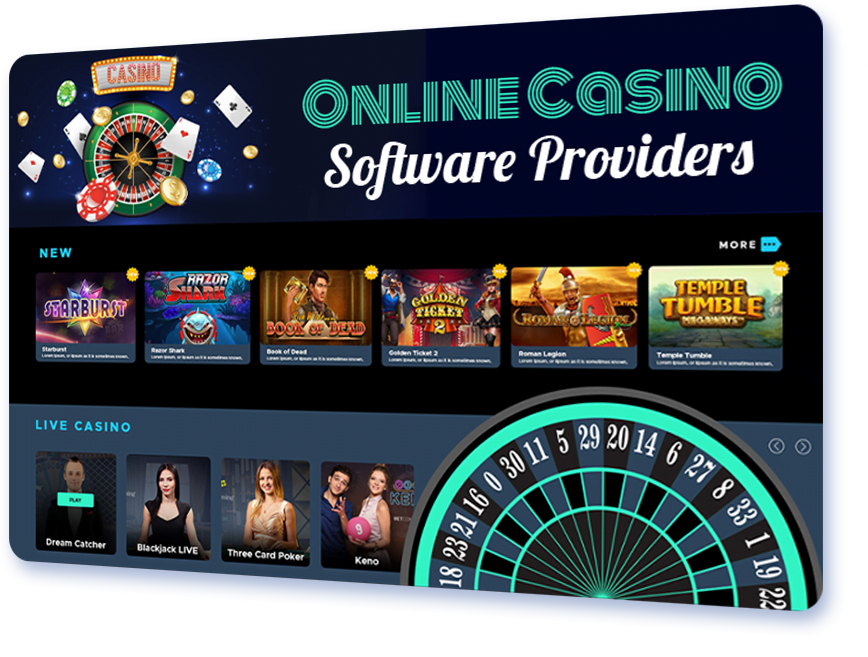 Proveedores de software de casino en vivo