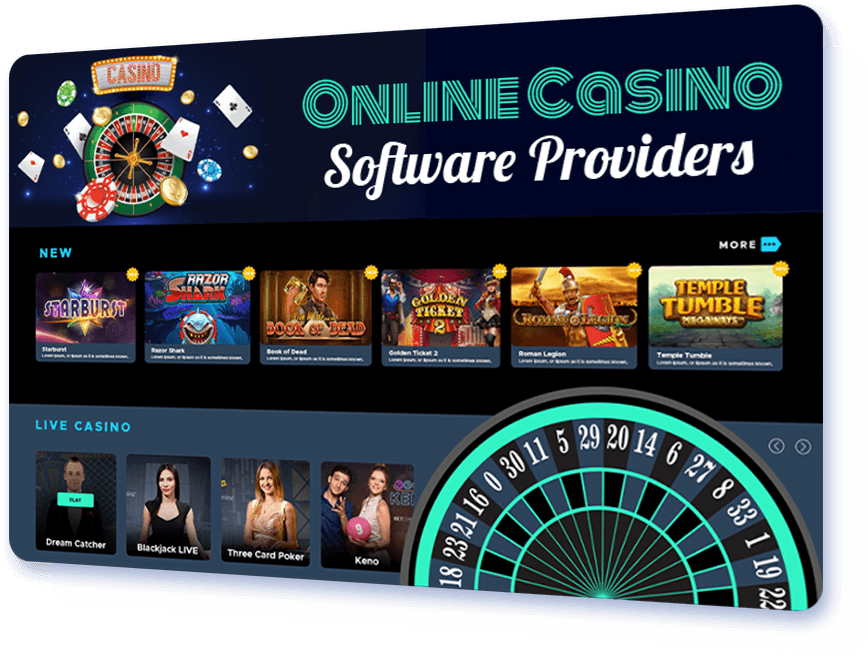 Proveedores de software de casino en vivo