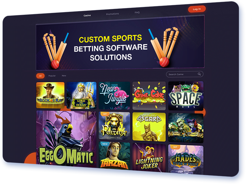 Custom sports betting software solutions