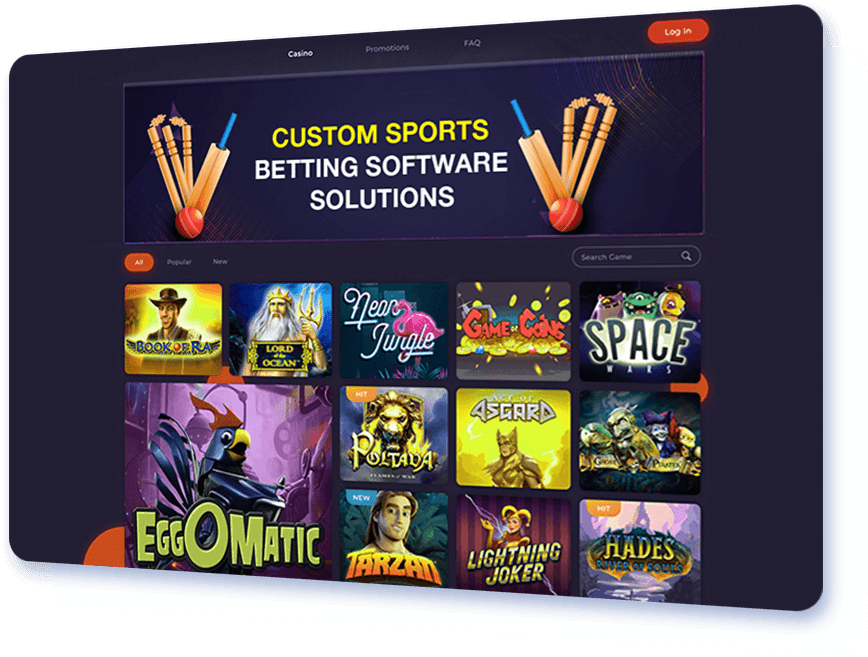 Custom sports betting software solutions