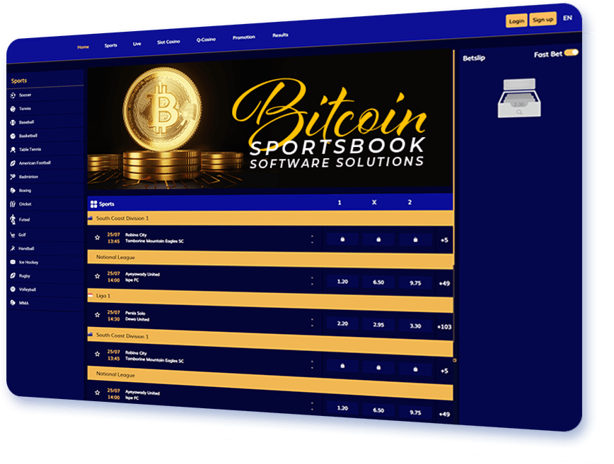 Bitcoin Sportsbook Software Solutions