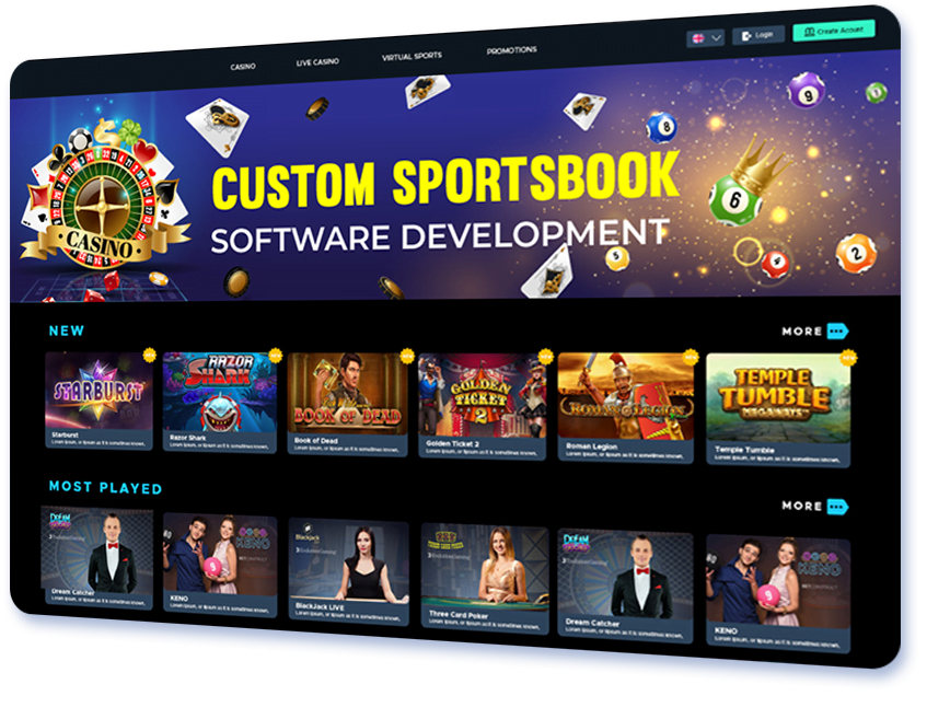 Custom Sportsbook Software