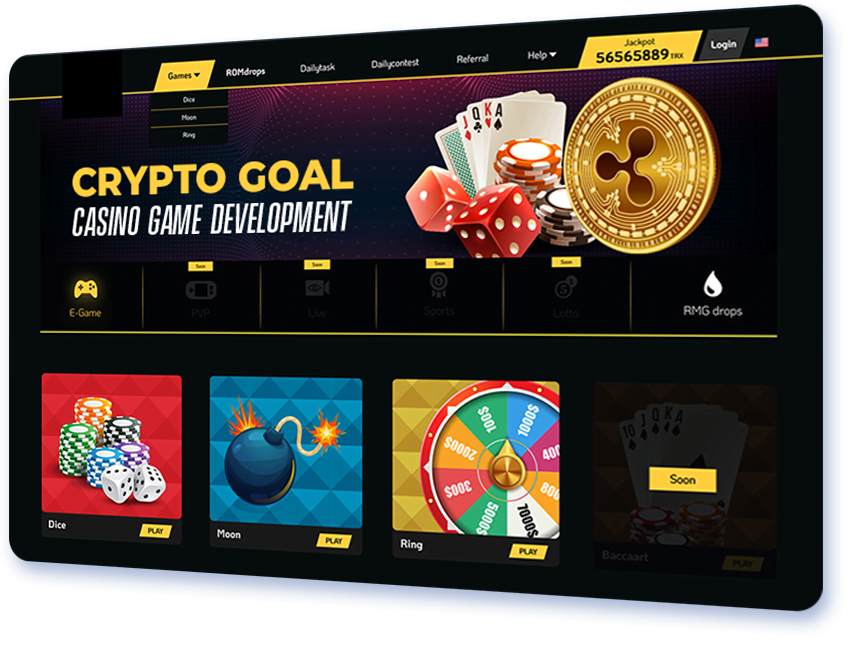 Crypto Goal Casino Game Development