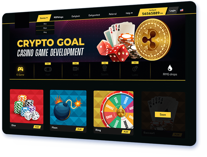 Crypto Goal Casino Game Development