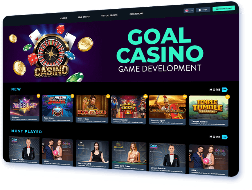 Goal Casino Game Development