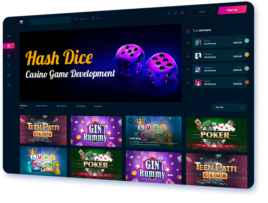 Hash Dice Casino Game Development