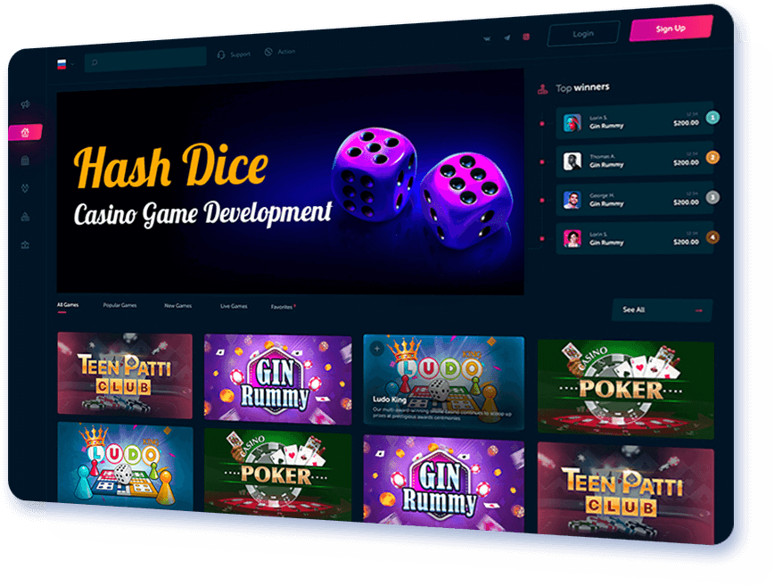 Hash Dice Casino Game Development | GammaStack