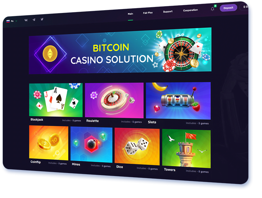 Bitcoin-Casino-Solution