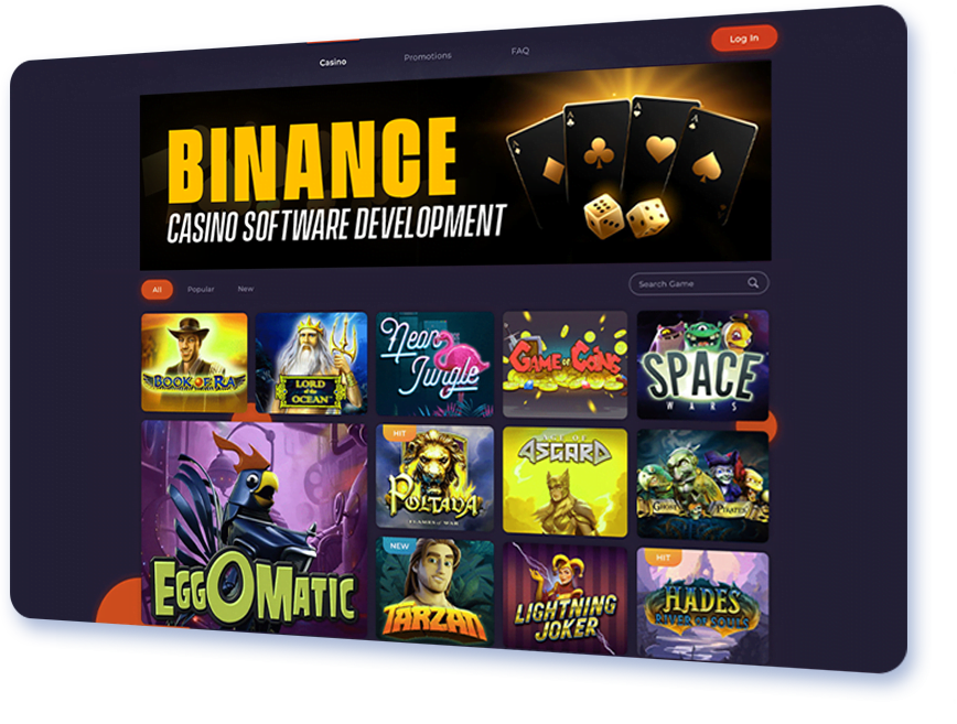 Binance Casino Software Development