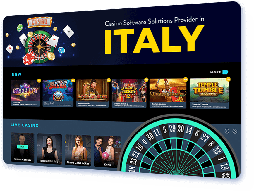 Casino Software Solutions Provider in Italy