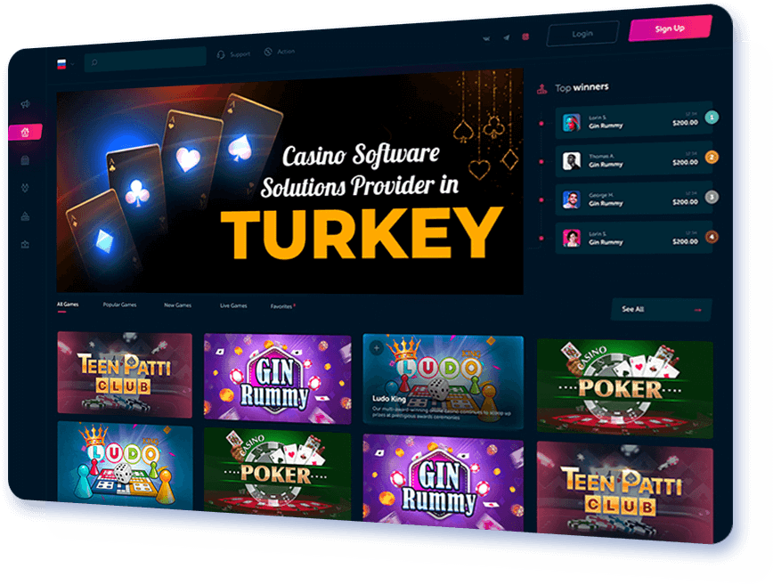 Casino Software Solutions Provider in Turkey