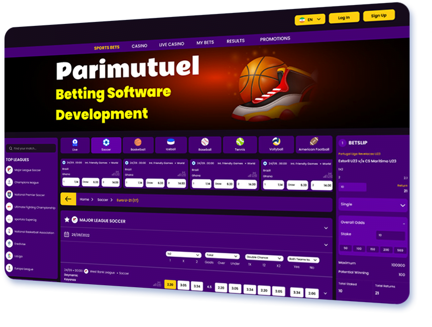 Parimutuel Betting Software Development