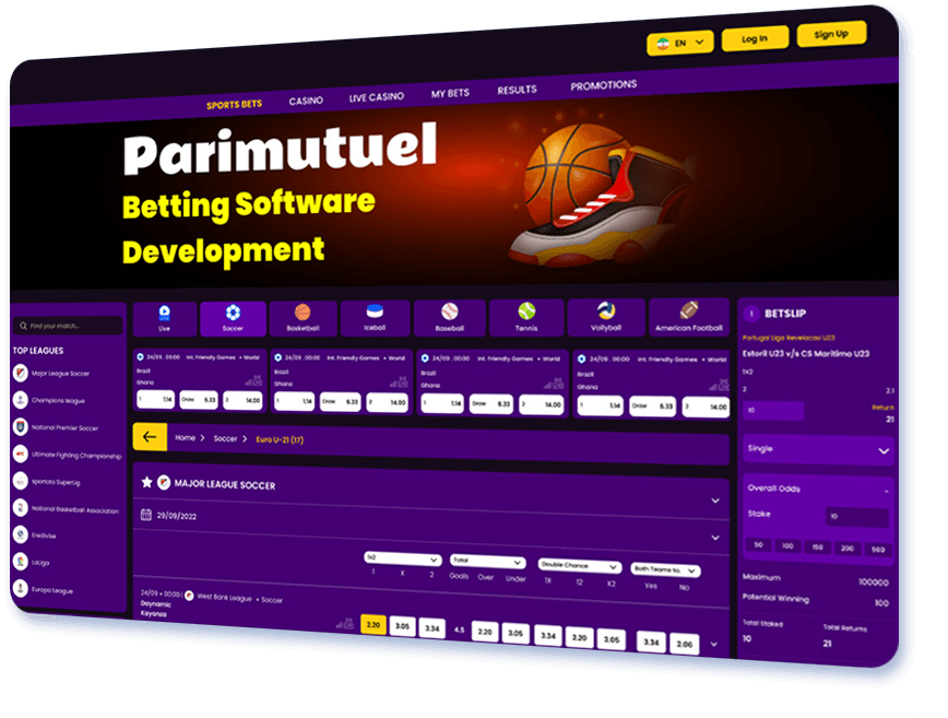 Parimutuel Betting Software Development