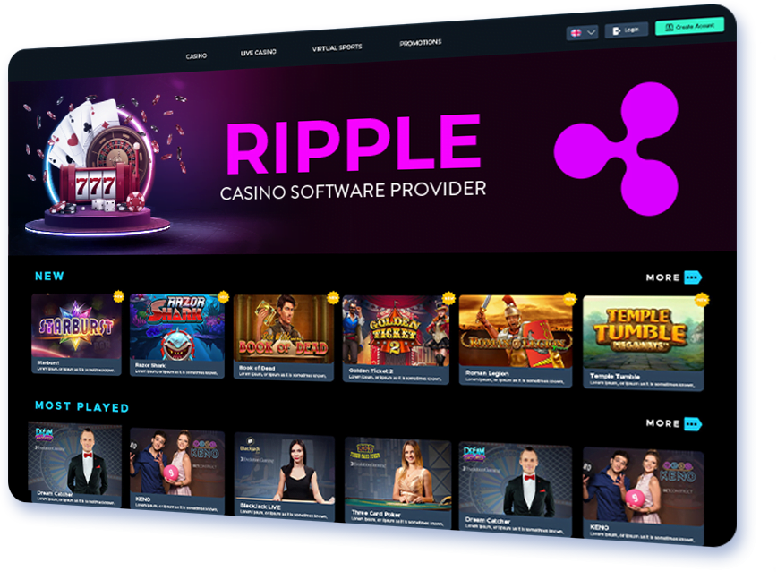 Ripple Casino Software Provider
