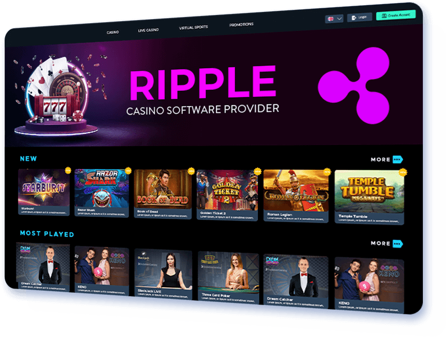 Ripple Casino Software Provider