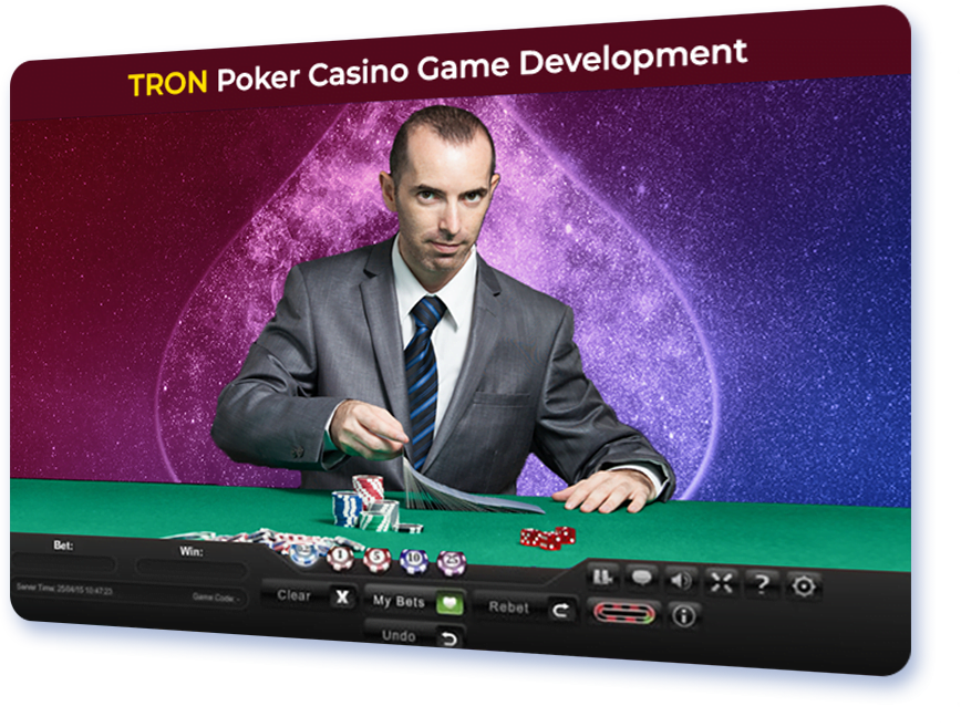 TRON Poker Casino Game Development