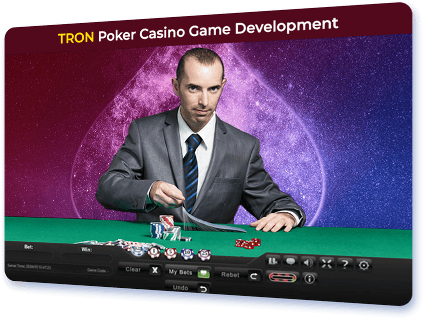 TRON Poker Casino Game Development