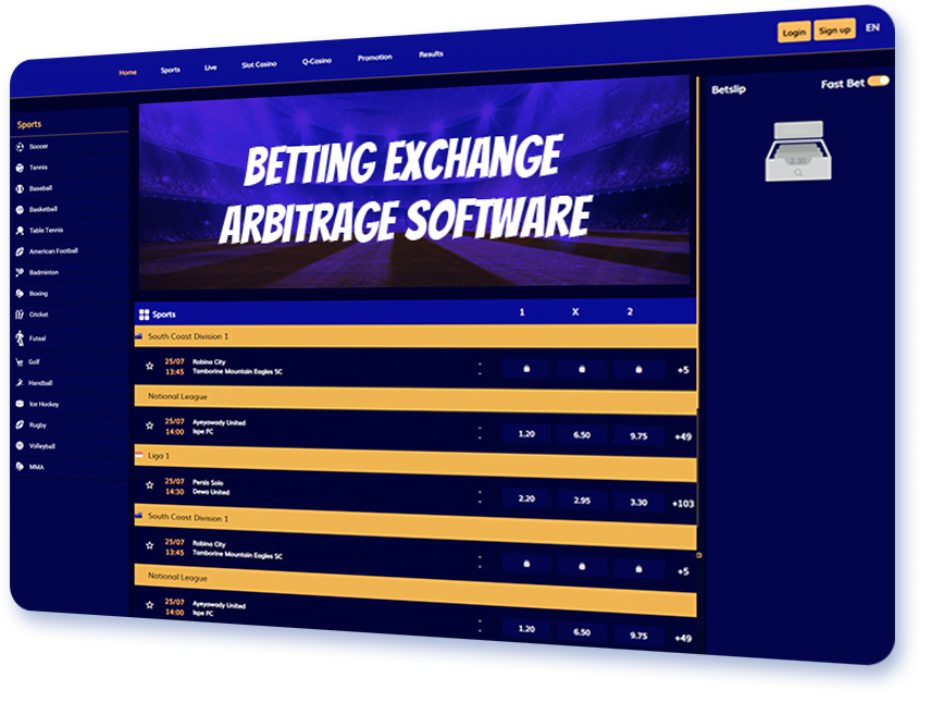 betting exchange arbritage software