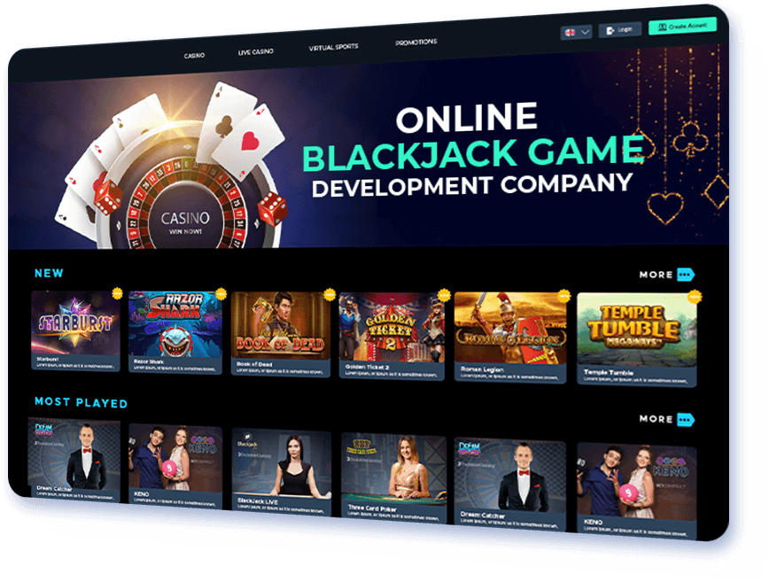 Blackjack Game Development Company