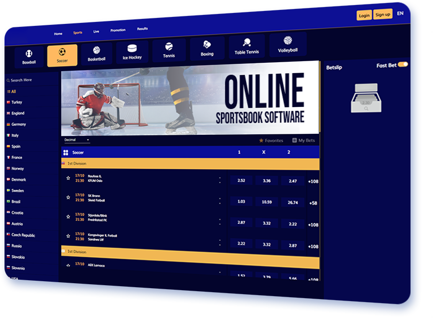 Online Sportsbook Software