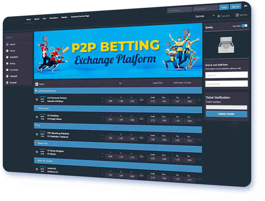 P2P Betting Exchange