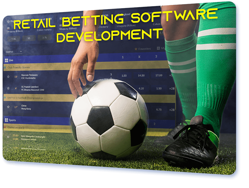 Retail betting software