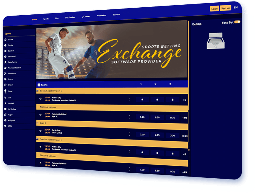 Sports Betting Exchange Software Provider