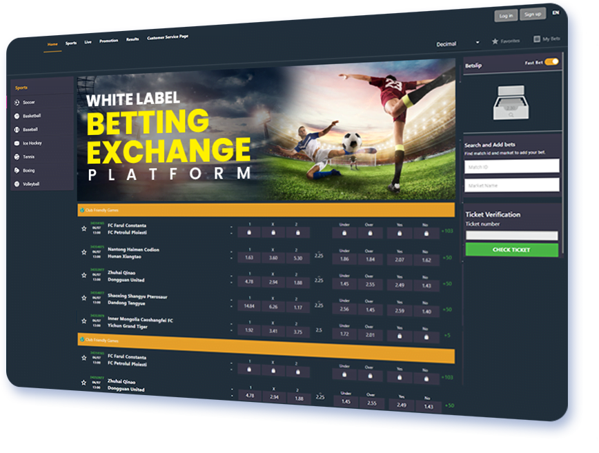White Label Betting Exchange Platform