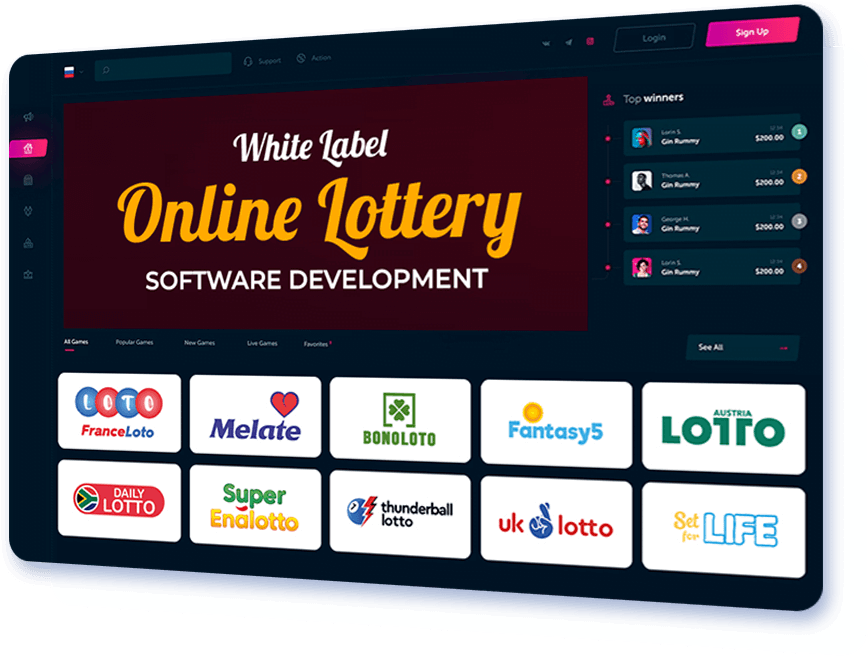 White Label Online Lottery Software