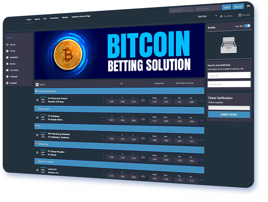 Bitcoin Betting Solution