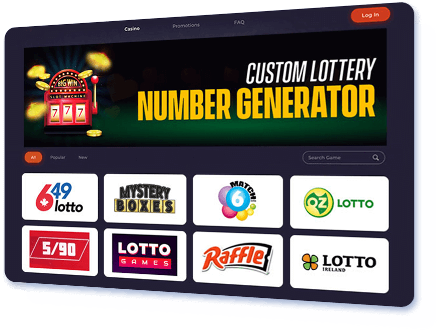 Custom Lottery Number Generator