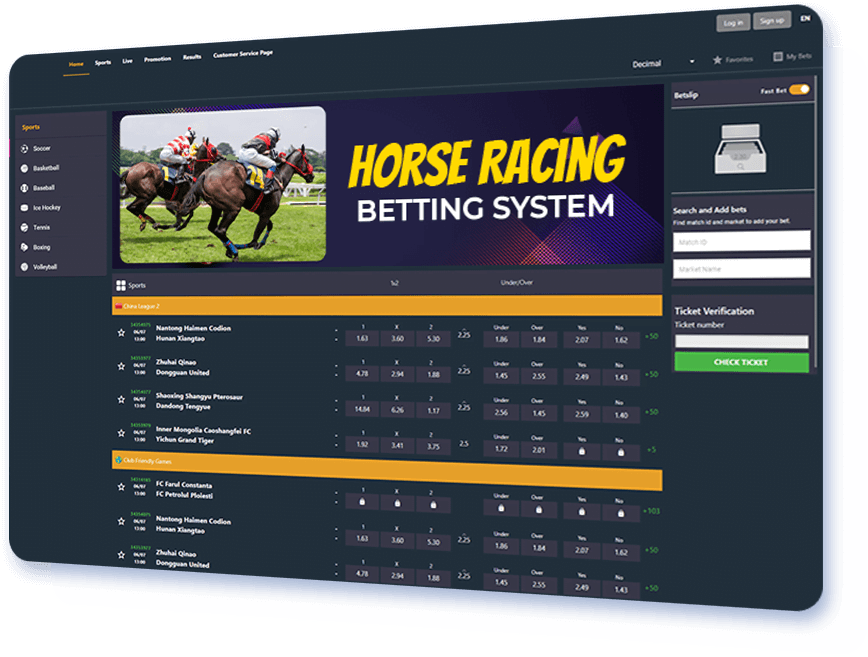 Horse Racing Betting System