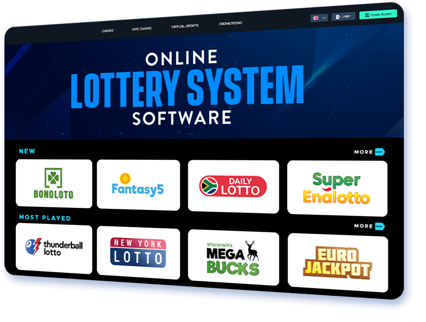 Online Lottery System Software
