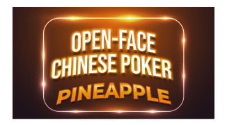 Open Face Chinese poker Pineapple